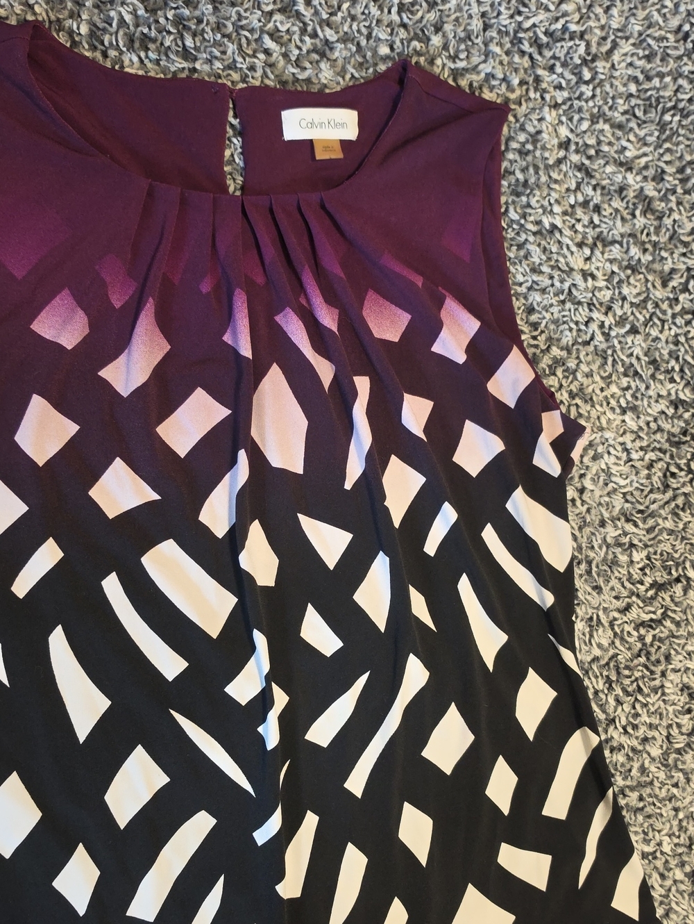 Womens Calvin Klein Career Top